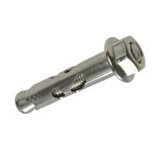 STAINLESS STEEL HEX HEAD SLEEVE ANCHORS MARINE GRADE